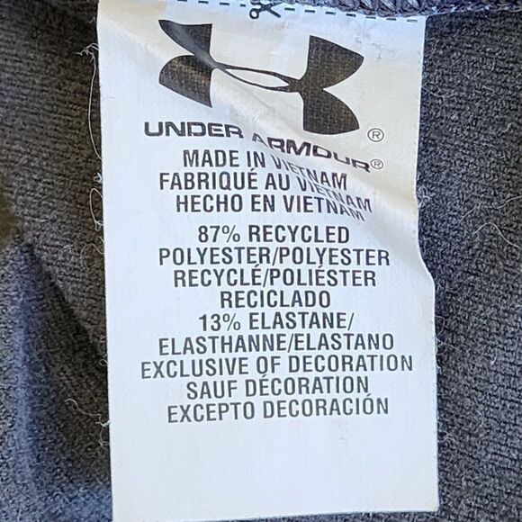 Under Armour 1/4 Zip Polyester Coldgear Compression Athletic Shirt | Men Size M - Picture 9 of 9